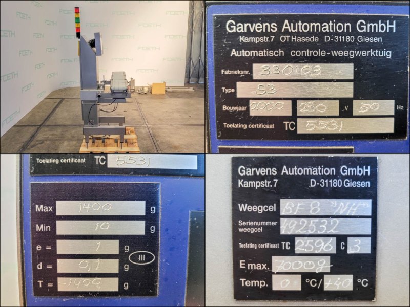 Mettler Garvens S3 - checkweigher - Miscellaneous transport