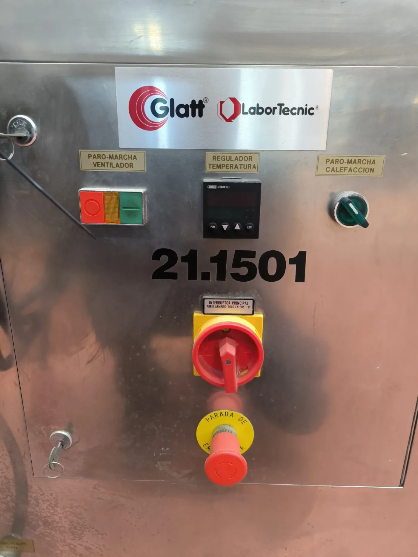 MOBILE AIR HEATER FOR DRYING GLATT LABORTECNIC - 4