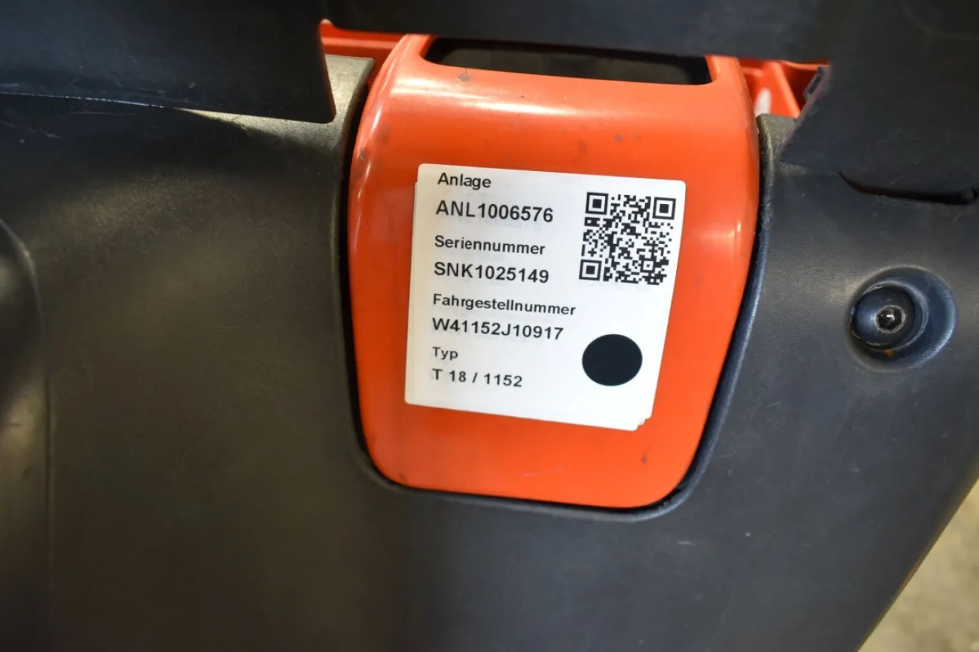 Niederhubwagen Linde T 18 1152 (2018) - 5
