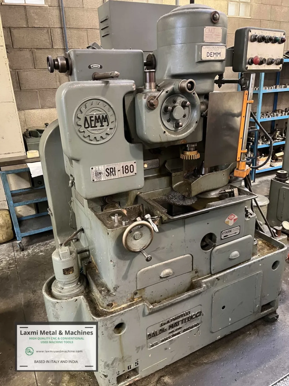 GEAR SHAPER, DEMM - SRI 180/II - Laxmi Metal & Machines, Rohtak