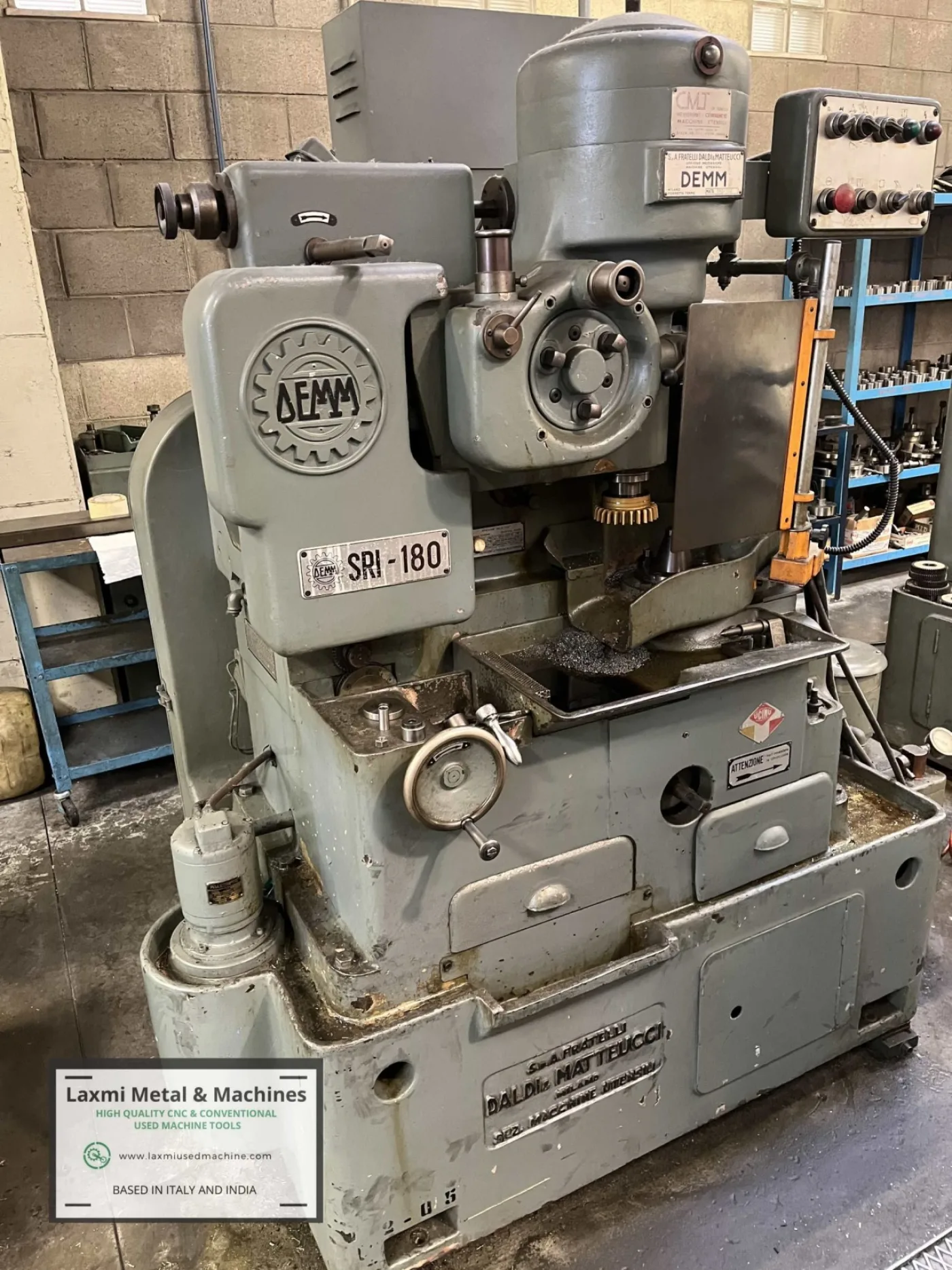 GEAR SHAPER, DEMM - SRI 180/II - Laxmi Metal & Machines, Rohtak - 1