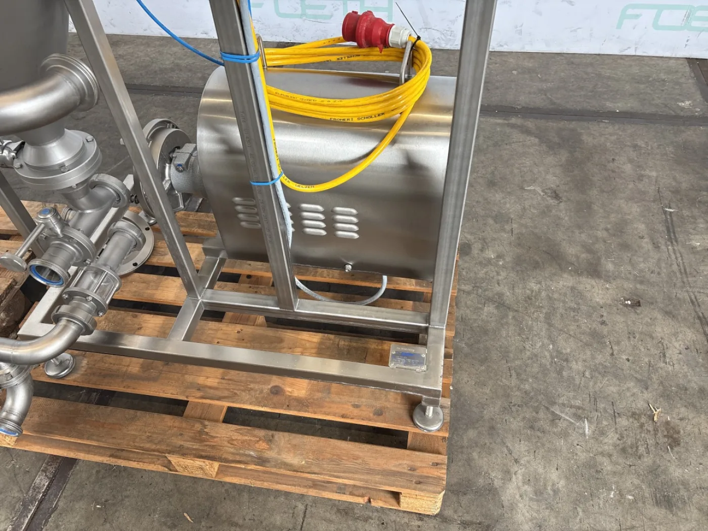 Fristam PE 03 20f Powder mixer - Inline mixer - 5