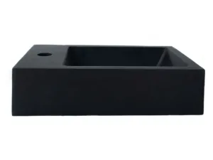 Waskom Nero black 40.6x25.4 cm SSVL