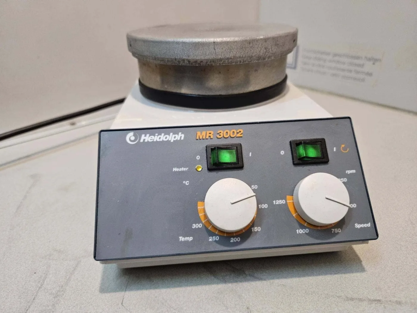 Heidolph MR 3002 Verwarmingsplaat met Magneetroerder - 1