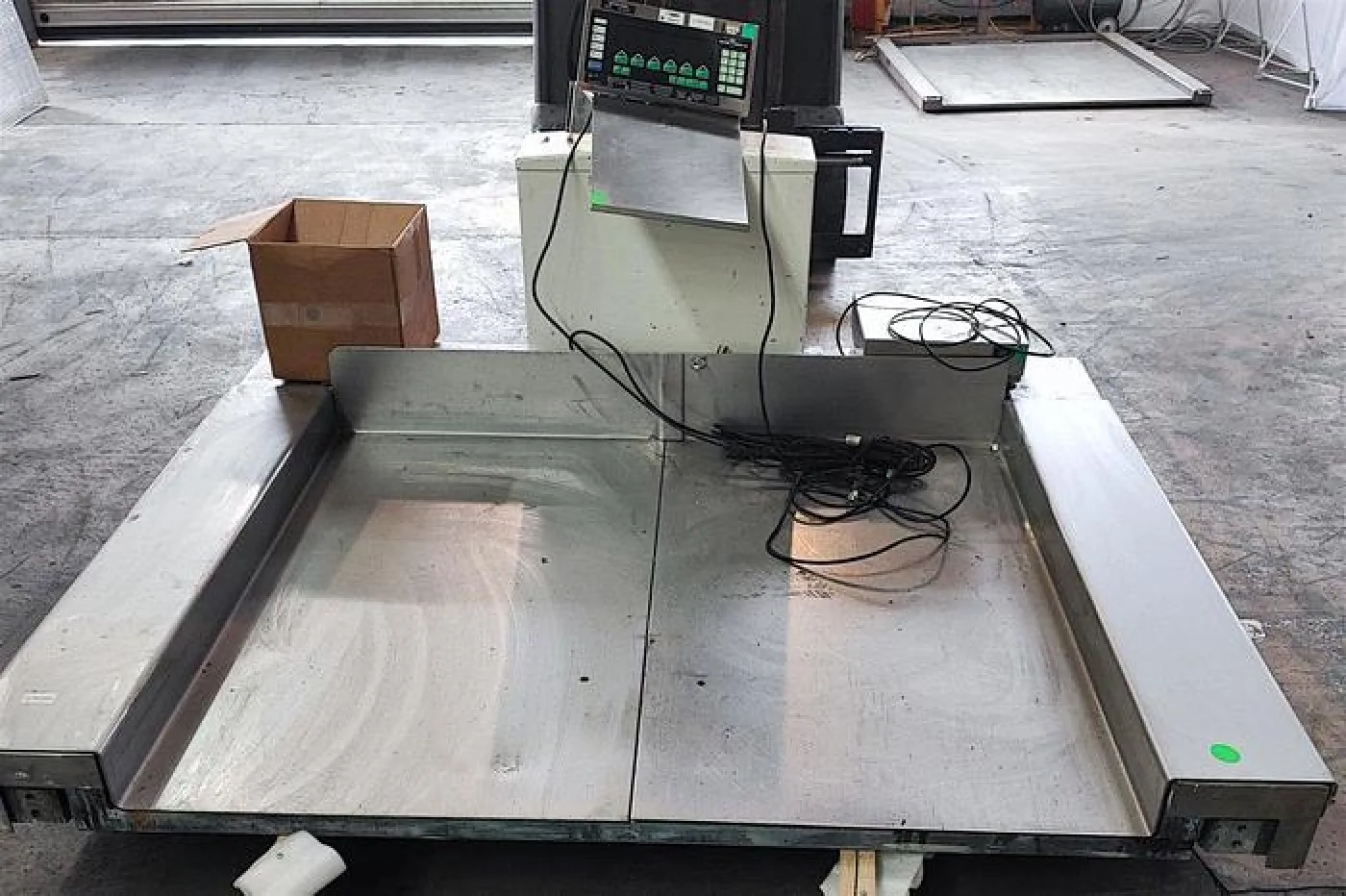 Mettler Toledo Bodenwaage KN1500G-4 bis 1500 Kg mit ID7xx Waage - 1