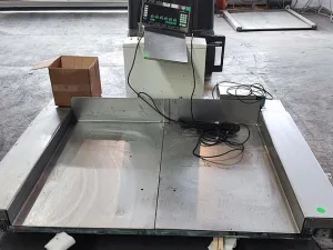 Mettler Toledo Bodenwaage KN1500G-4 bis 1500 Kg mit ID7xx Waage