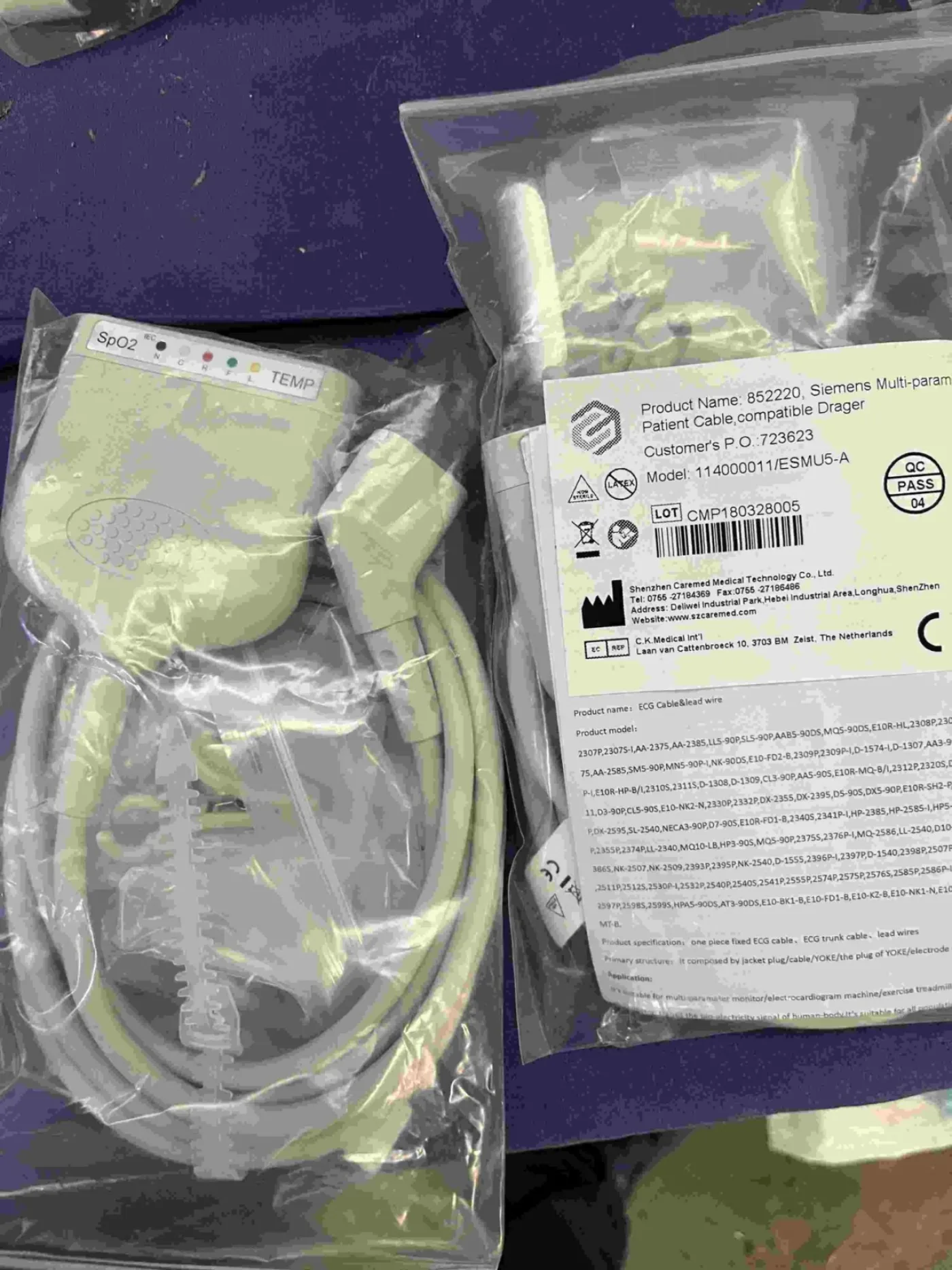 Infinity Multi-Parameter patient cable (Neu) - 5