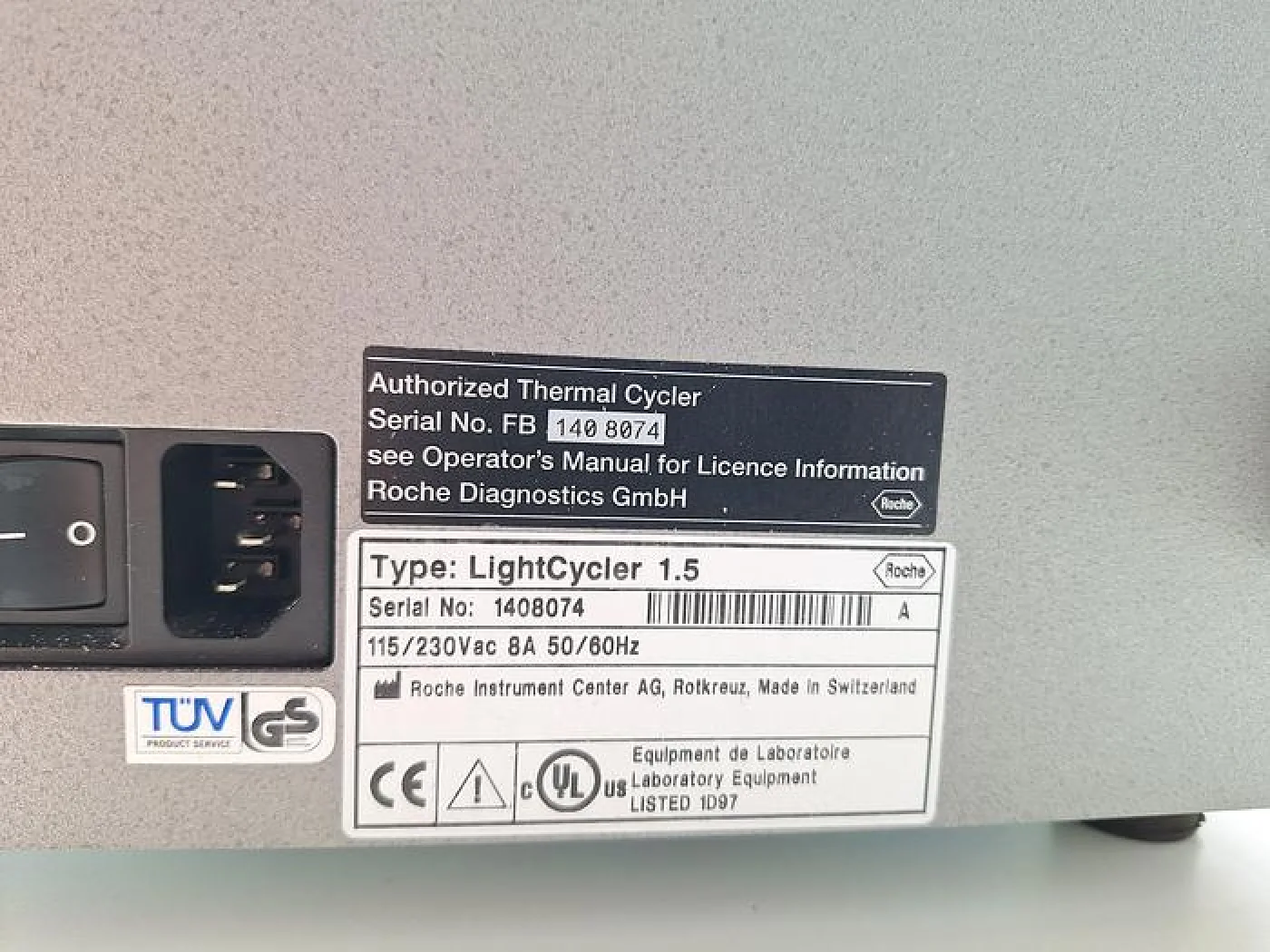Roche LightCycler 1.5 Thermal Cycler - 2