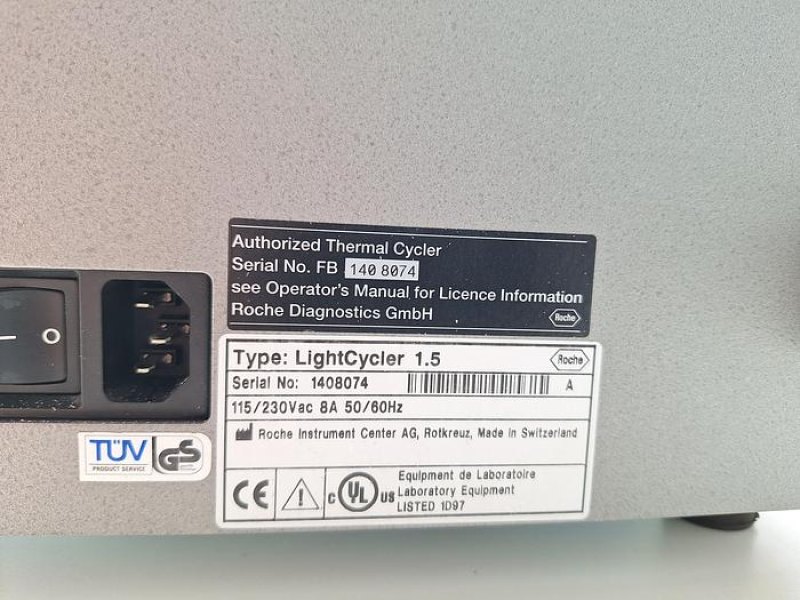 Roche LightCycler 1.5 Thermal Cycler