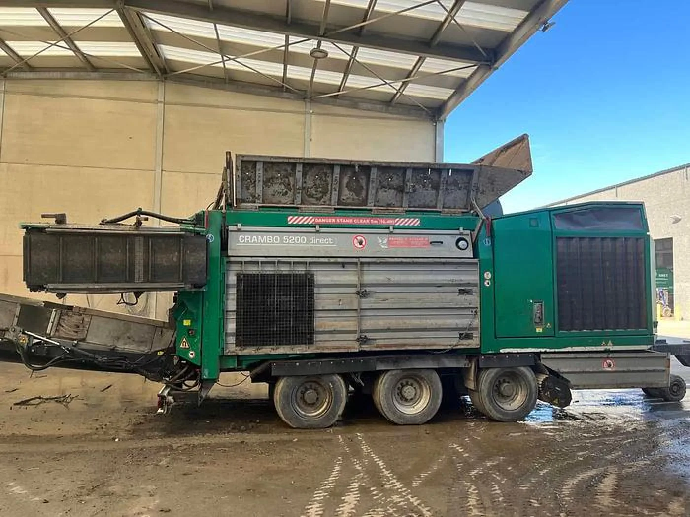 2014 Komptech Crambo 5200 Direct Twin-shaft Shredder - 2