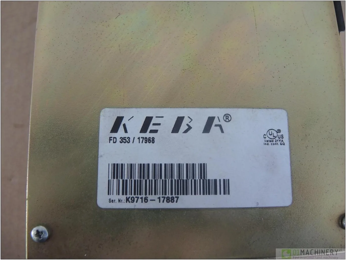 2024 KEBA FD 353/17968 AI1427 - 5