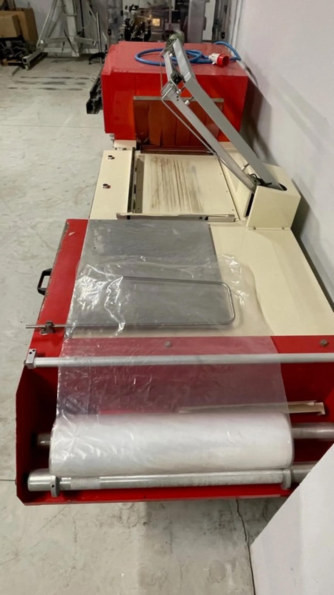 AUTOMATIC MONOBLOCK SHRINKWRAPPER MACHINE TERMOPACK BRAND “AL-PACK “MIMI””, SECOND-HAND MACHINE. - 3