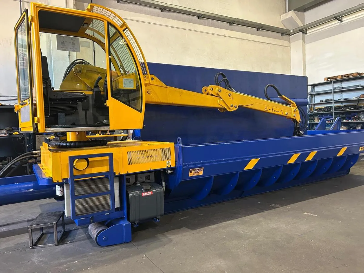 Ecotecnica S 5250-G Scrap Metal Baling Press - 1