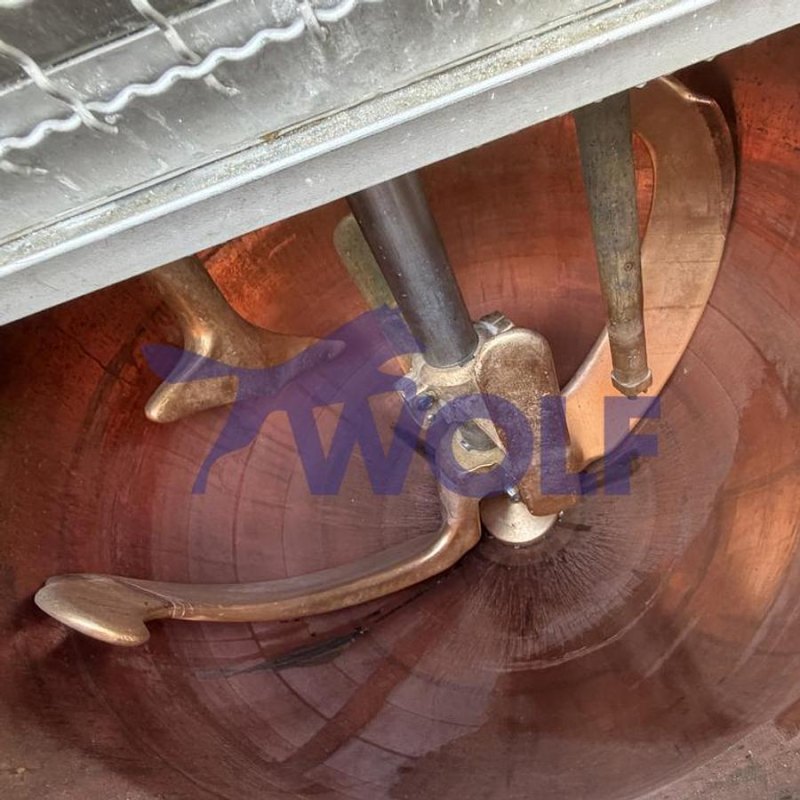 Universal-Kochrührwerk KLÖCKNER HÄNSEL - Type HFA, mit Kupferkessel ca. 280 Liter, 2015.