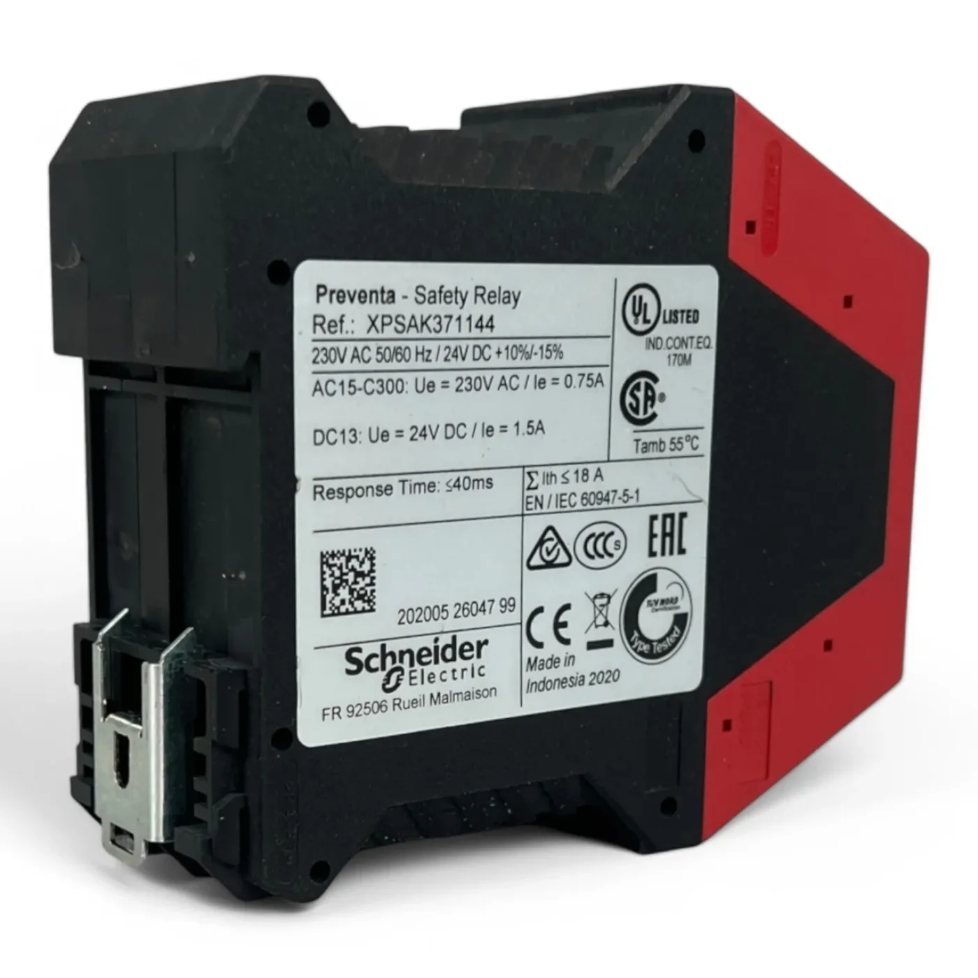 Schneider Electric Safety Relay XPSAK371144 Sicherheitsrelais 24 V Preventa - 5
