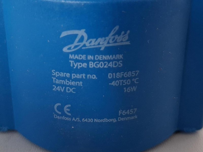 Danfoss BG024DS Solenoid Coil 24 V DC