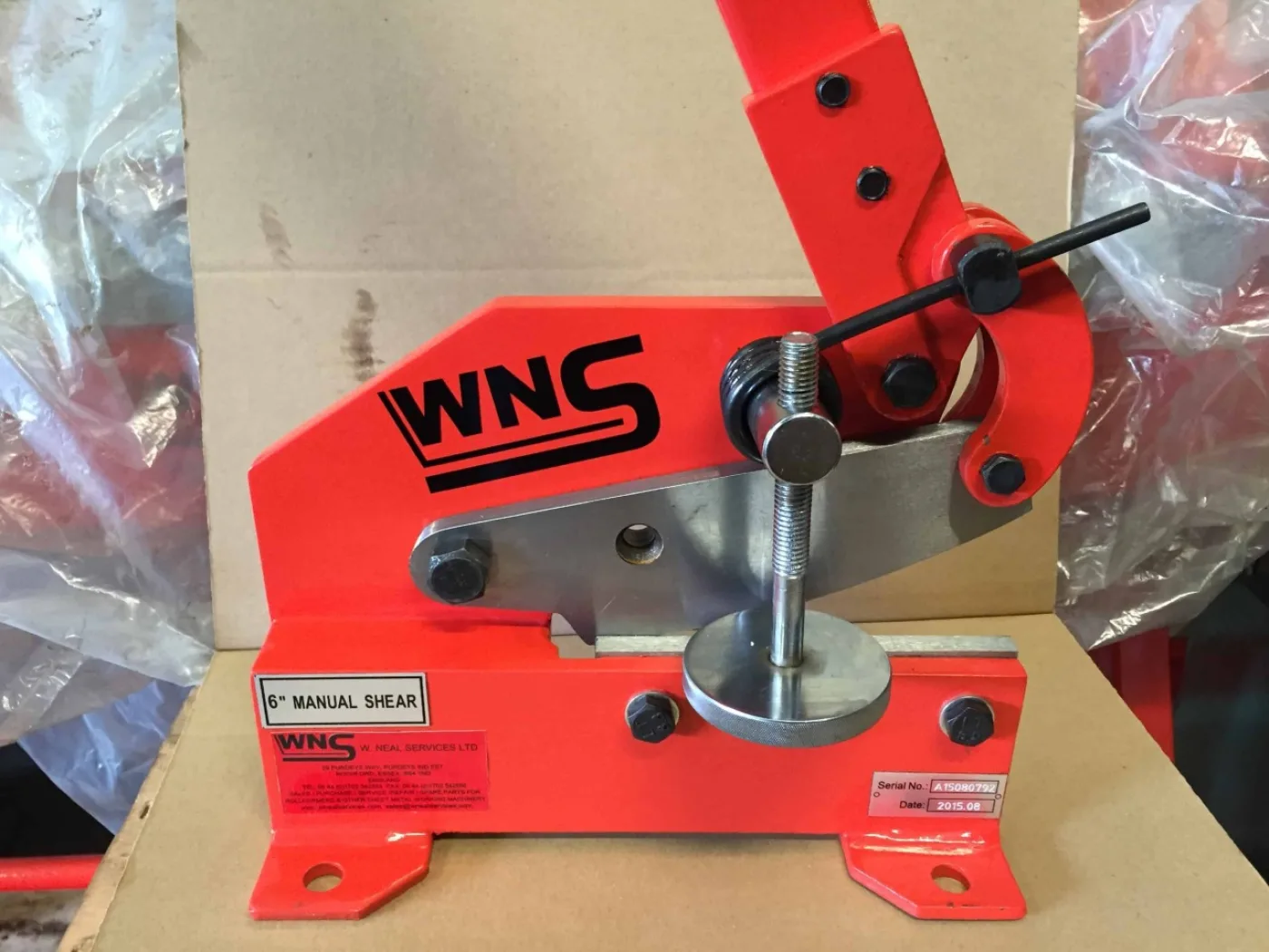 WNS Lever Cropper/Shear 150mm - WNS - W. Neal Services Ltd - 3