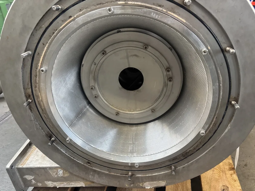 Siebtechnik C 402 G — “TURBO-CASCADE” sliding centrifuge - Pusher centrifuge