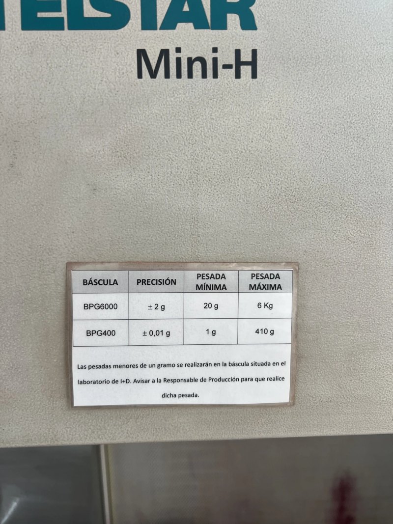 LAMINAR FLOW CABINET TELSTAR MINI-H