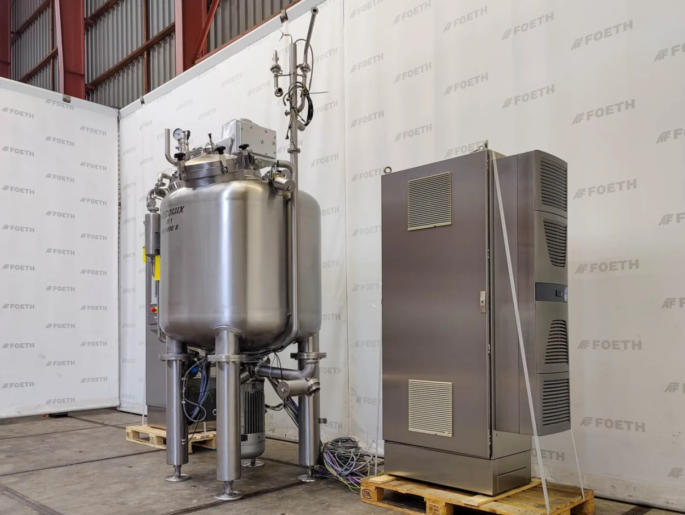 Becomix RW 1000 S - Processing vessel - 3
