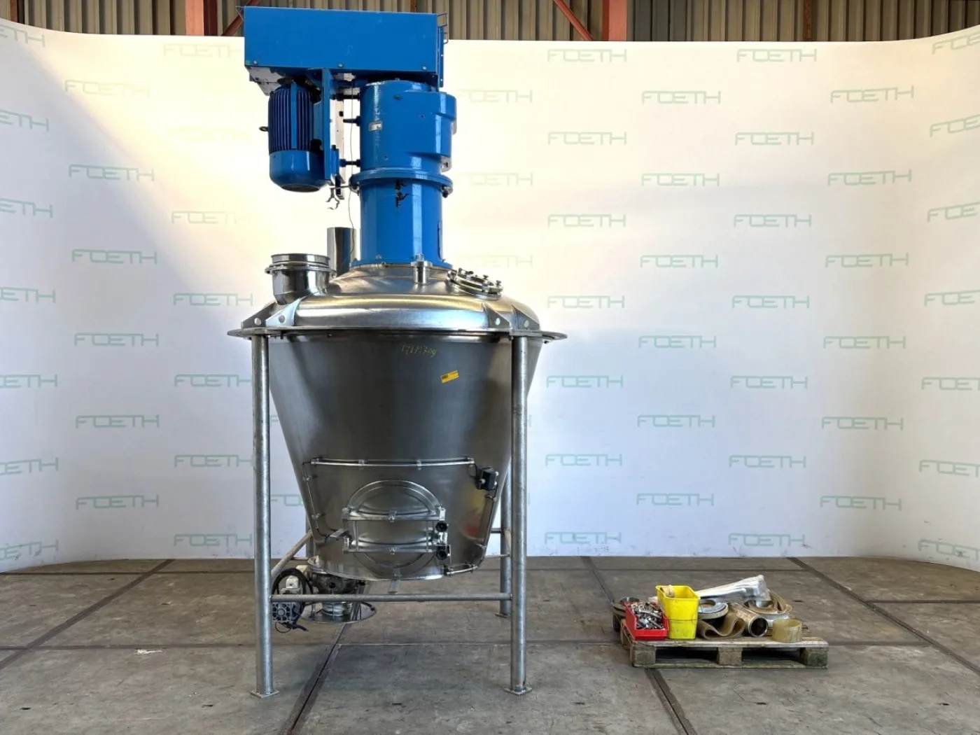 Alpine KM 20 (Truncated cone) - Conical mixer - 1