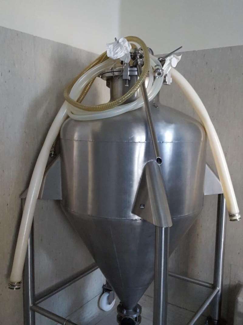 SERBATOIO INOX CARRELLATO – CISA MOD. 300 L