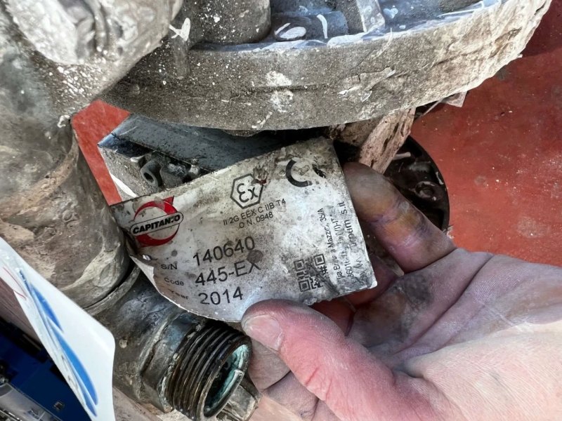 SECOND-HAND CAPITANIO DN25 DIAPHRAGM PUMP