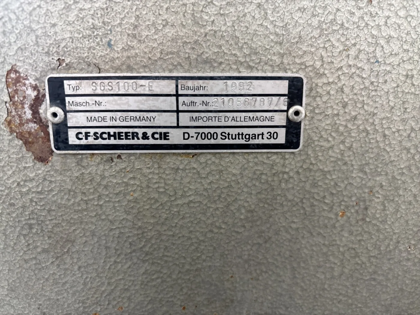 Scheer & Cie SGS 100-E - Pelletiser - 3