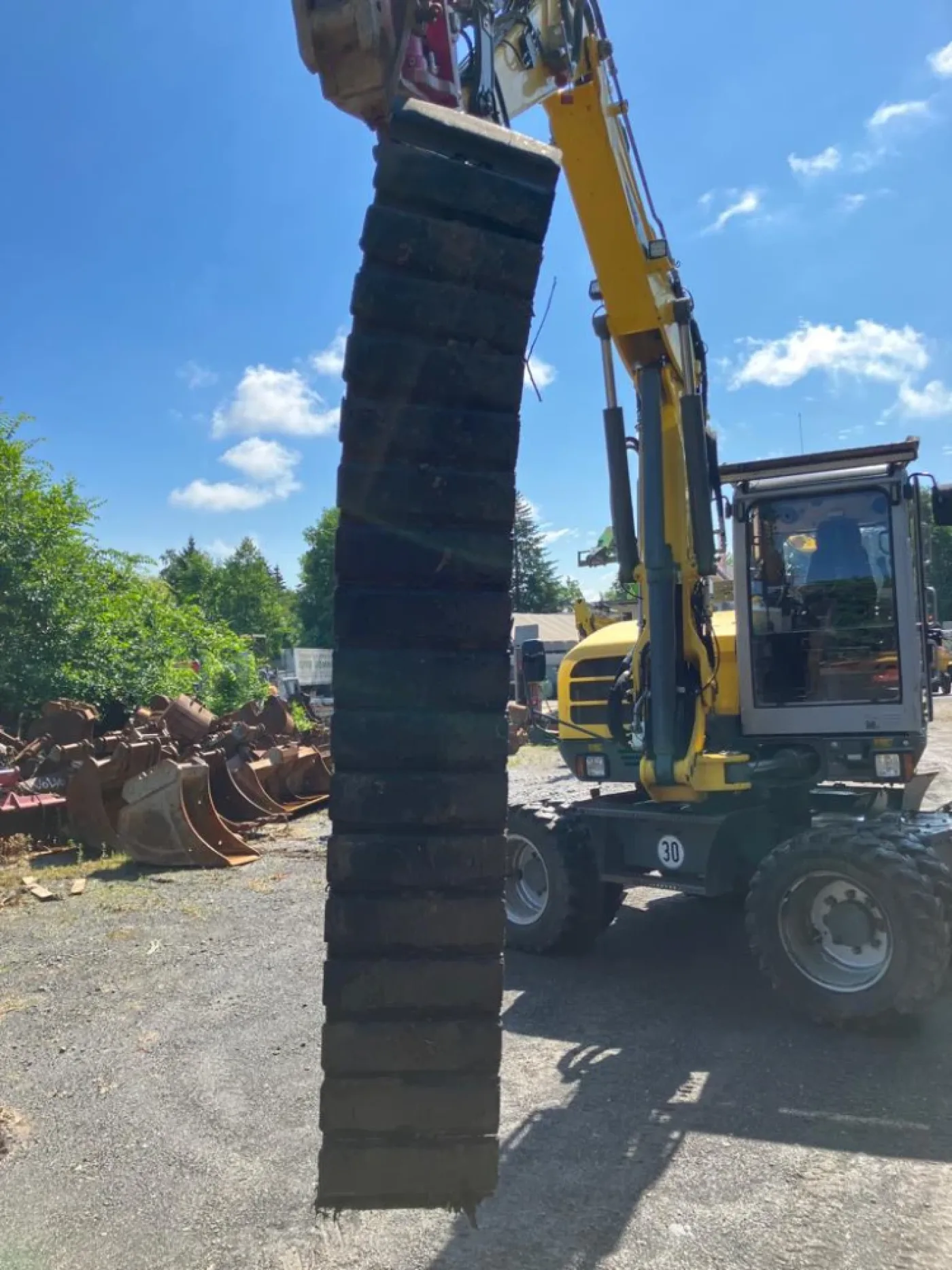 2 Stk. Kette für CAT 307 gebraucht - 3