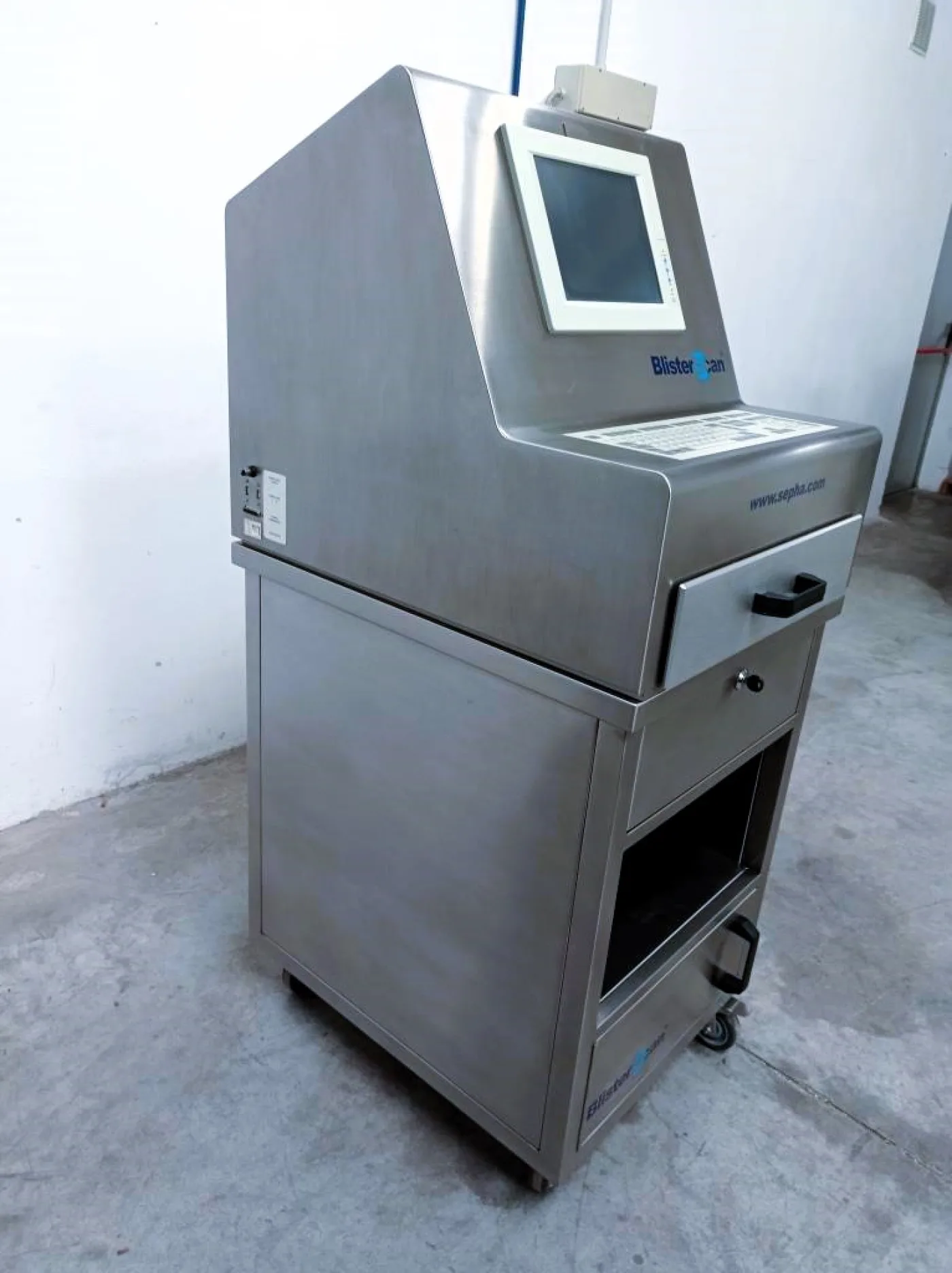 TESTER RILEVAMENTO PERDITE PER BLISTER – SEPHASCAN – MOD. BLISTERSCAN - 6