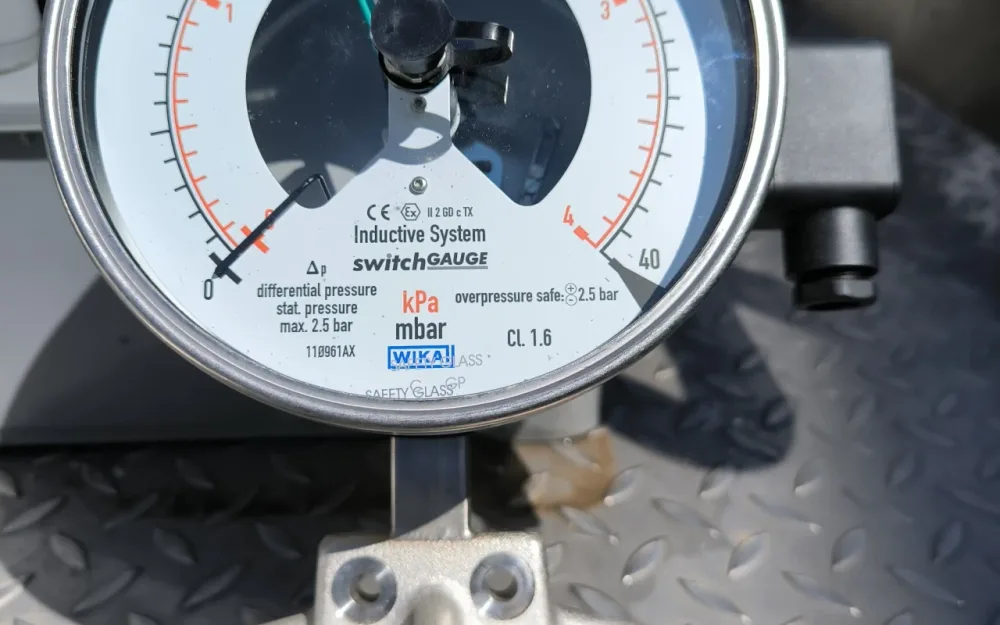 PRESSURE GAUGE WIKA 831.1 ATEX