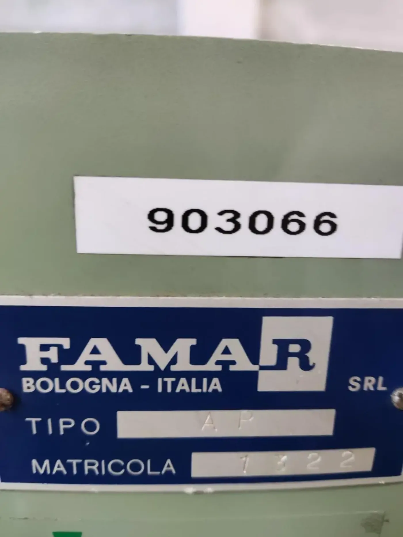 USED FAMAR AP BLISTING MACHINE - 4