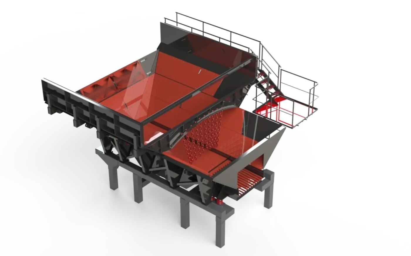 Vibrating Rock Feeder (Grizzly Feeder) - 2