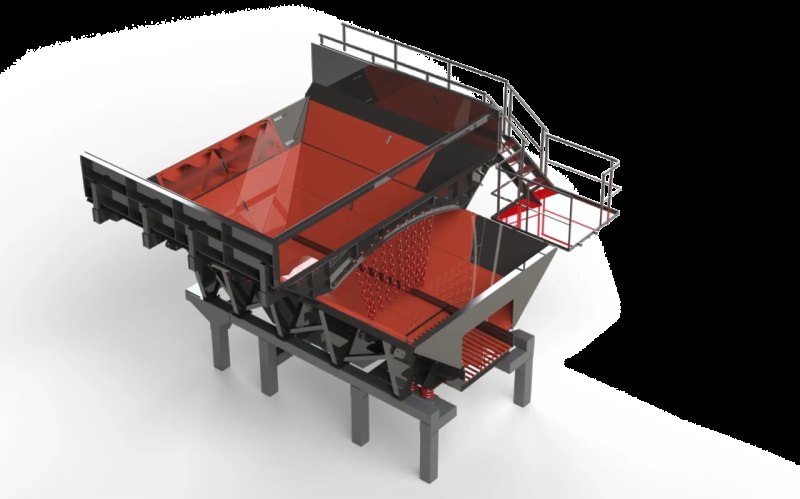 Vibrating Rock Feeder (Grizzly Feeder)