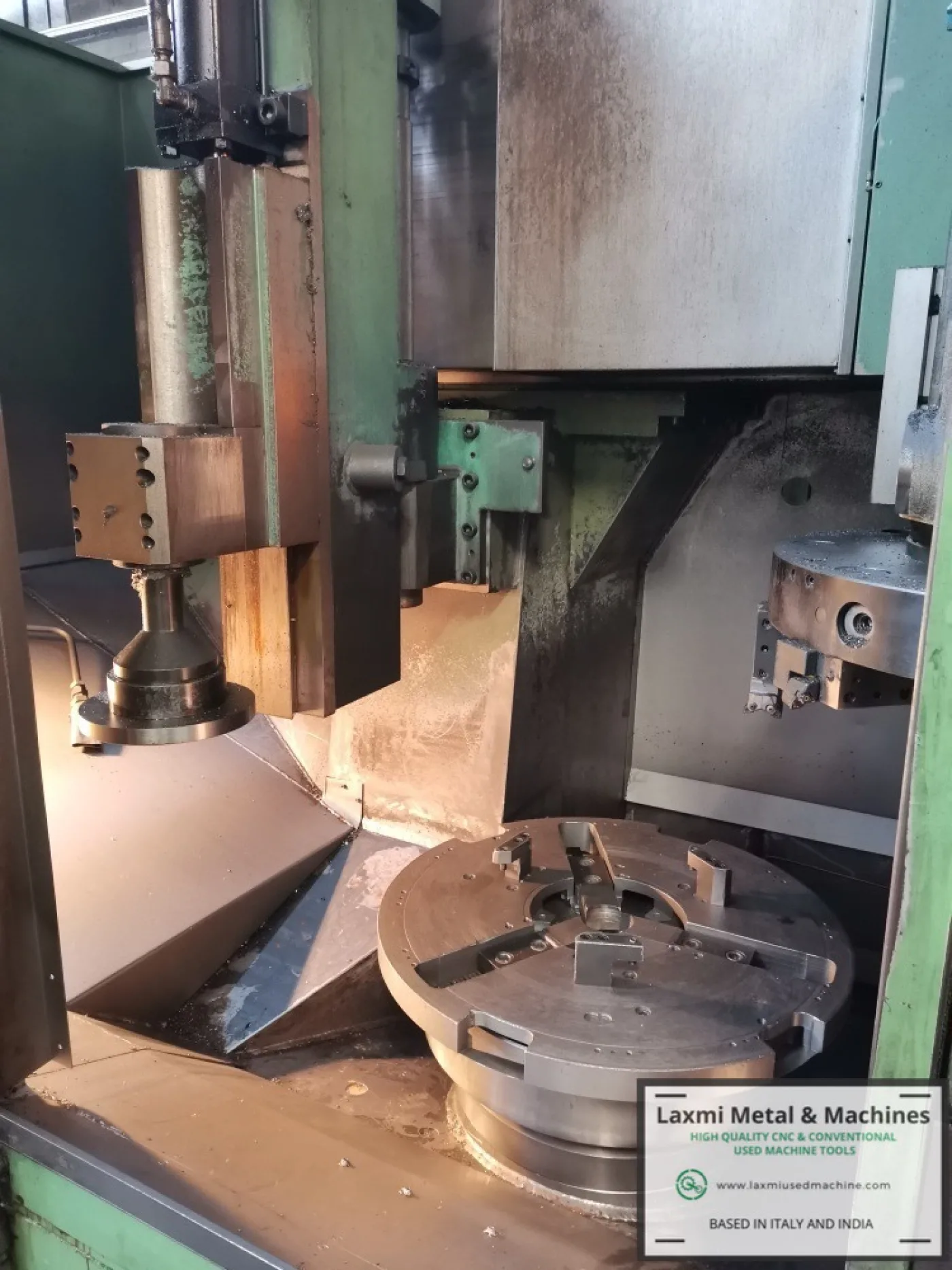 TWIN SPINDLE CNC VERTICAL LATHE, MORANDO COREMU - CKN 2-15 TP - Laxmi Metal & Machines, Rohtak - 4