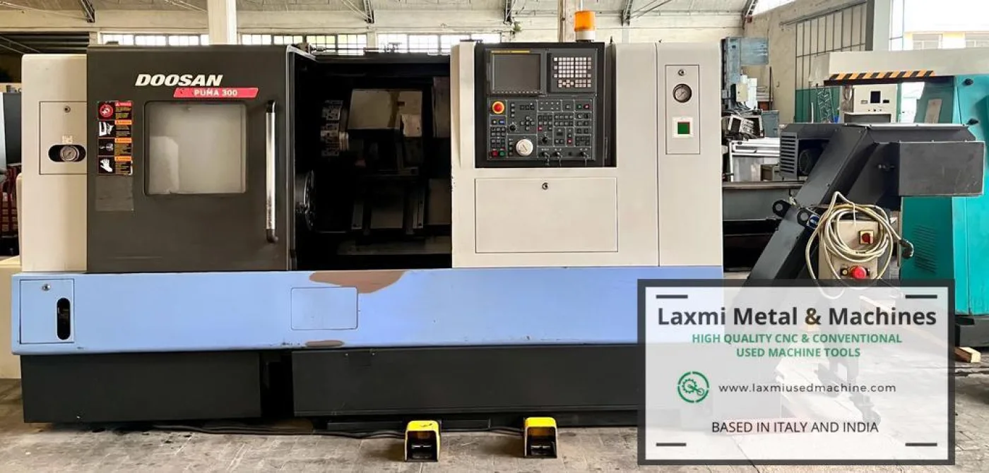 CNC LATHE, DOOSAN - PUMA 300C - Laxmi Metal & Machines, Rohtak - 2