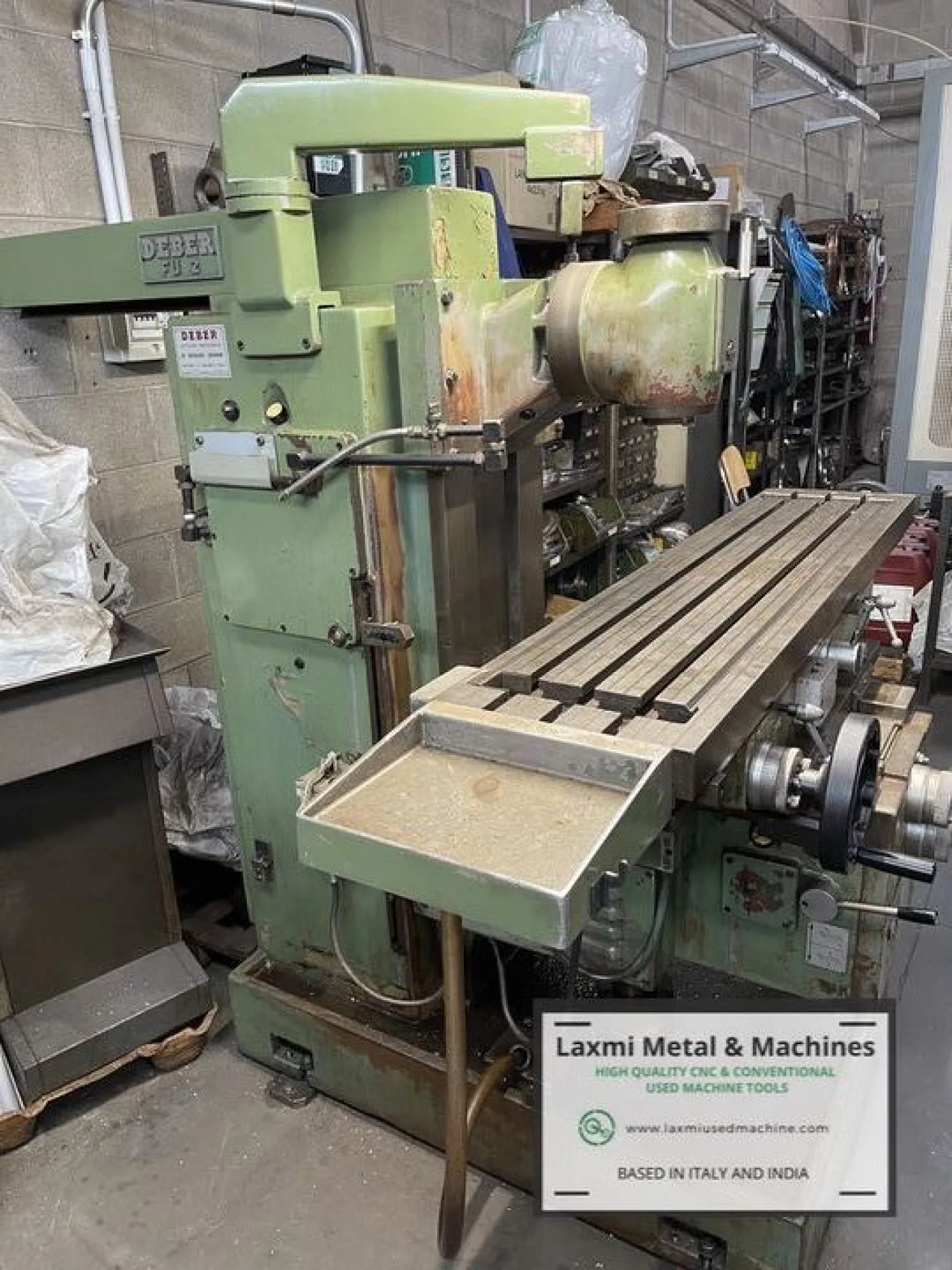 UNIVERSAL MILLING MACHINE, DEBER - FU2 - Laxmi Metal & Machines, Rohtak - 1
