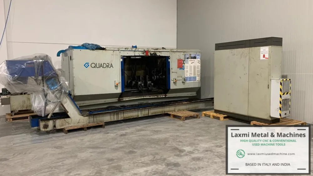 CNC FACING AND CENTERING MACHINE, COMINI (Italy) - QUADRA - Laxmi Metal & Machines, Rohtak