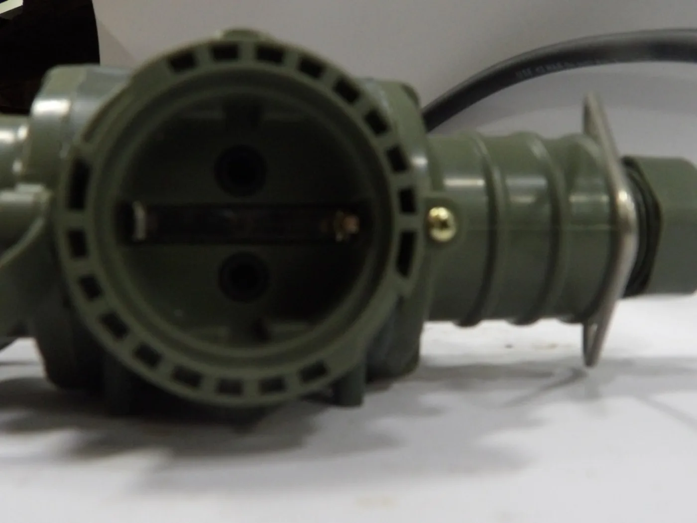 Bals Elektrotechnik 7400 - 3-voudige koppeling - 250 V - Groen IP67 - NOS - 7