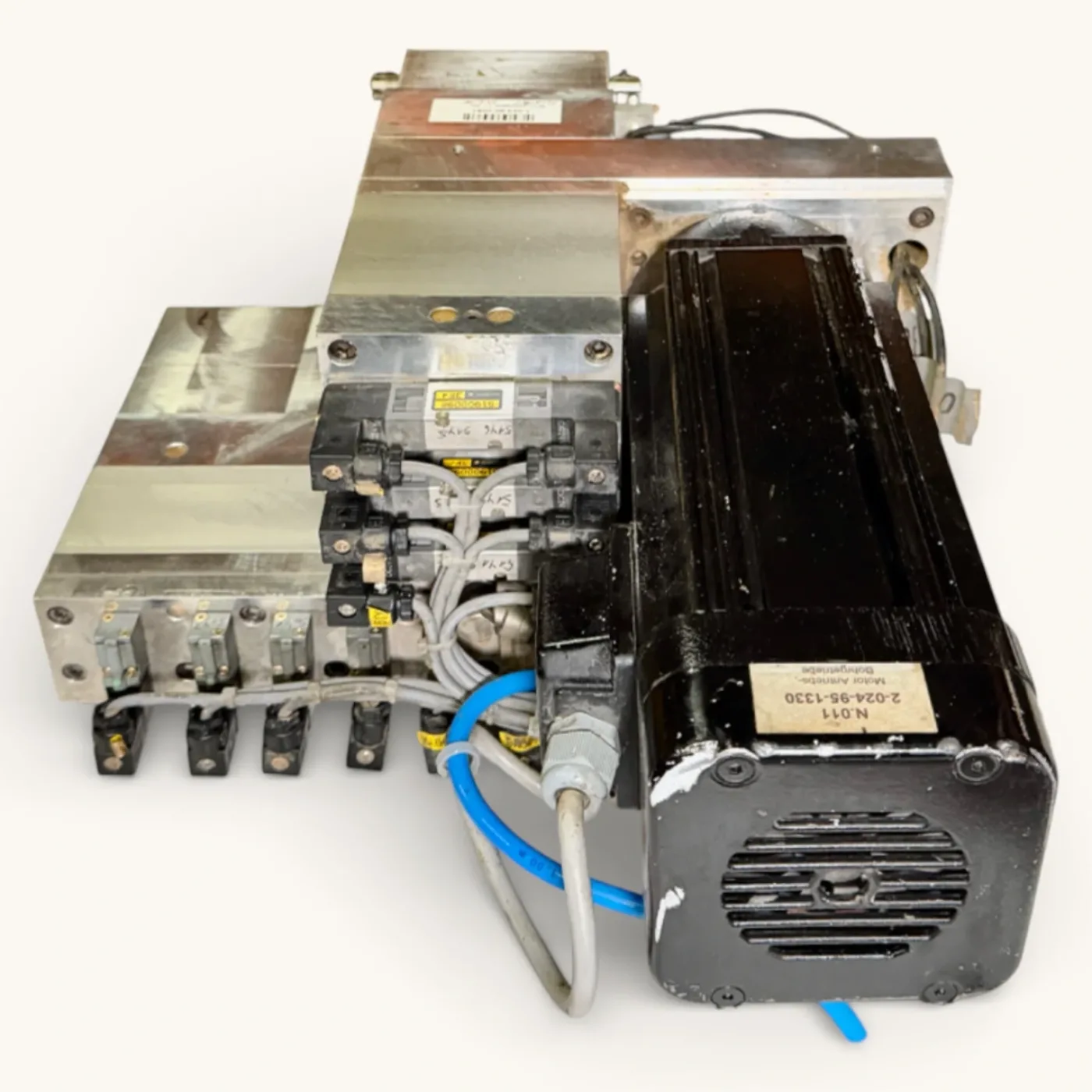 HOMAG Bohrgetriebe Motor Bohraggregat BAZ BOF 11 + 2 + 2 spindelig | Art.-Nr. 1-024-95-2081 / 2-024-95-1330 – WEEKE BP 155 - 5