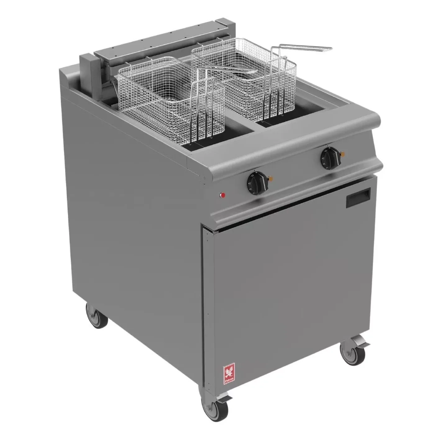 Falcon Dominator Twin Tank Free Standing Electric Fryer E3865 - islandcatering - 1
