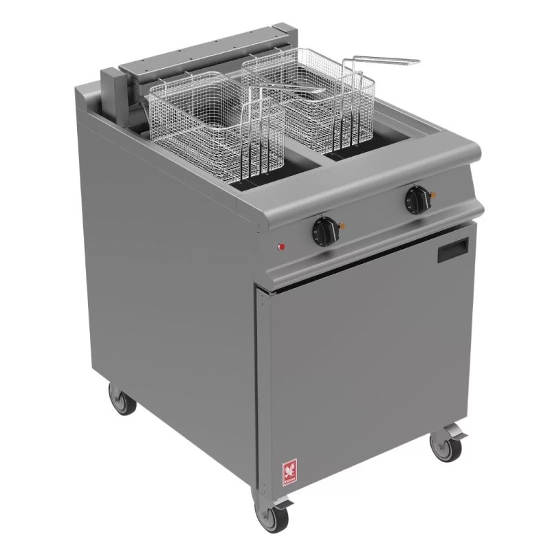 Falcon Dominator Twin Tank Free Standing Electric Fryer E3865 - islandcatering