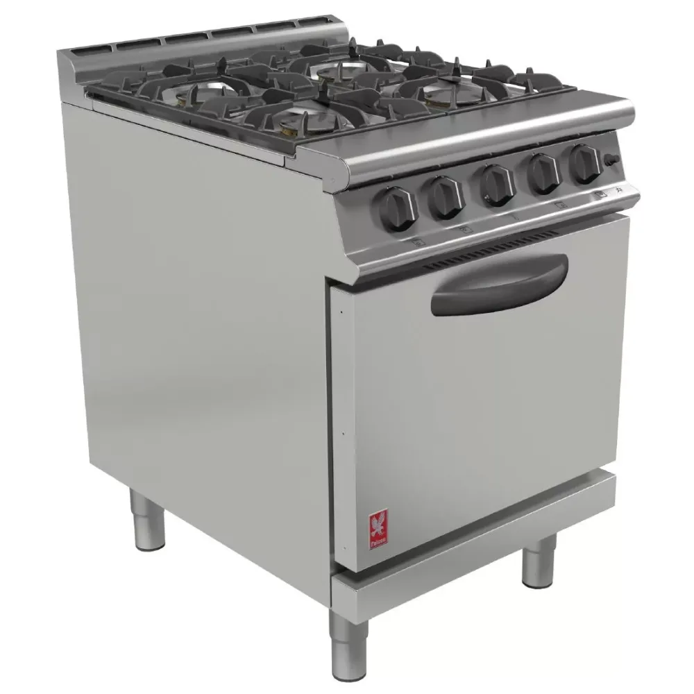 Falcon Dominator Plus 4 Burner Natural Gas Oven Range with Drop Down G3161D - islandcatering