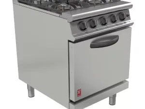 Falcon Dominator Plus 4 Burner Natural Gas Oven Range with Drop Down G3161D - islandcatering