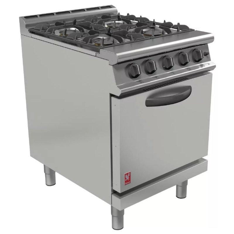 Falcon Dominator Plus 4 Burner Natural Gas Oven Range with Drop Down G3161D - islandcatering