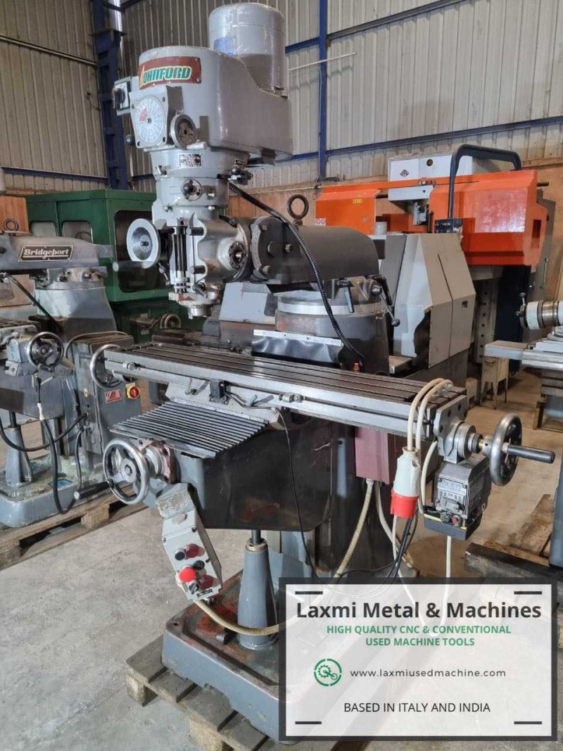 MNTR MILLING MACHINE, JOHN FORD - 2VS - Laxmi Metal & Machines, Rohtak