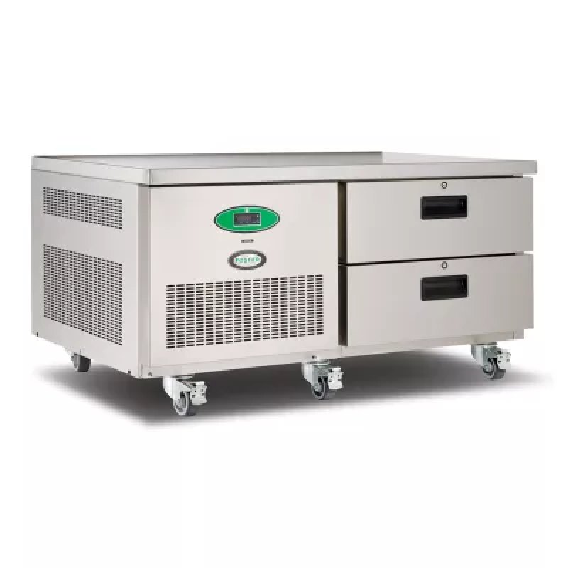 Foster LL2/1HD/14-114 2 Drawer Low Level Stainless Steel Refrigerated Counter 140 Litres - islandcatering