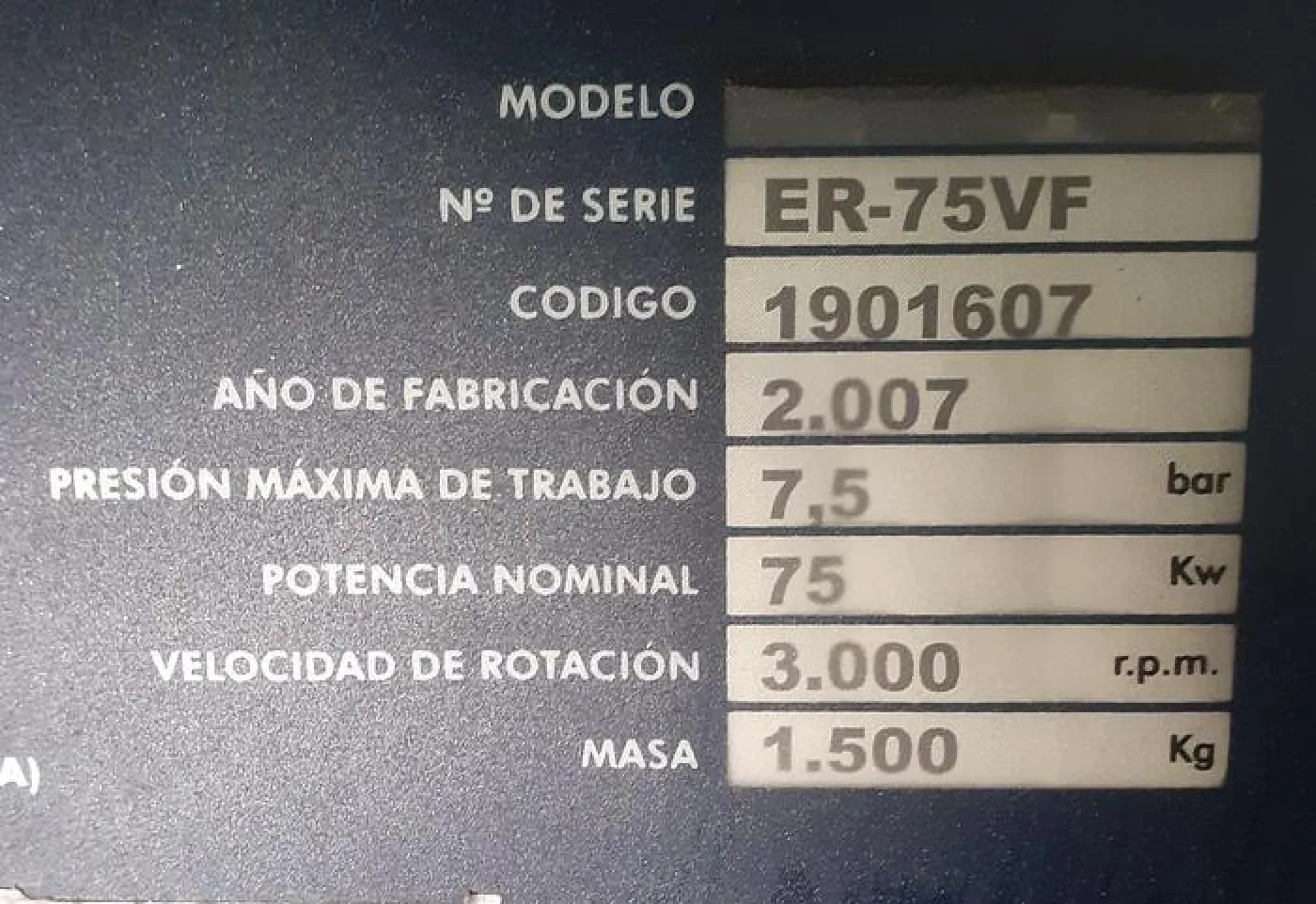Compressor BETICO 75kw - 2