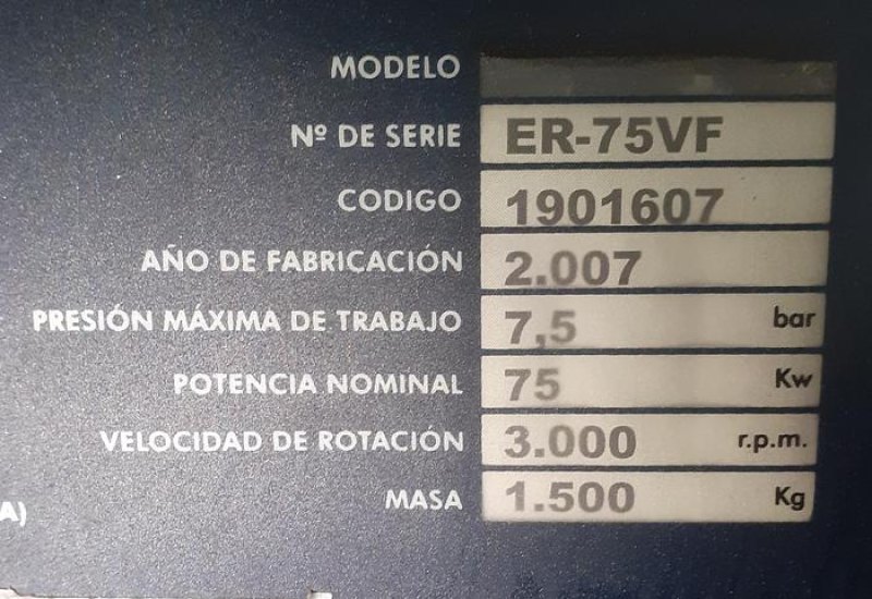 Compressor BETICO 75kw