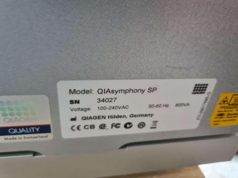 Qiagen QIAsymphony SP Sample Preparation Fully-Automated DNA RNA Purification